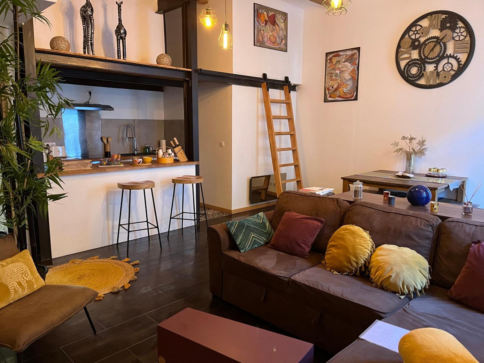 Appartement Atypique Cosy Entre Terre & Mer Marseille Exteriér fotografie
